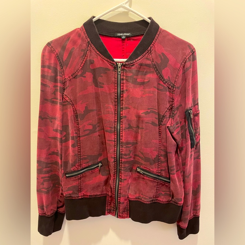 Bomber Jacket Cropped | Dear John | Size L | Super soft and comfortable!